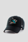 Кепка 47 Brand NHL SAN JOSE SHARKS чорний, сірий Уні OSFA. Зображення №3 Кепка 47 Brand NHL SAN JOSE SHARKS чорний, сірий Уні OSFA. Зображення №3