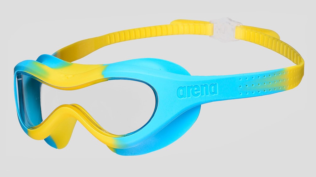 Окуляри-маска для плавання Arena SPIDER KIDS MASK блакитний, жовтий Діт OSFM Окуляри-маска для плавання Arena SPIDER KIDS MASK блакитний, жовтий Діт OSFM
