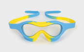 Окуляри-маска для плавання Arena SPIDER KIDS MASK блакитний, жовтий Діт OSFM. Зображення №2 Окуляри-маска для плавання Arena SPIDER KIDS MASK блакитний, жовтий Діт OSFM. Зображення №2