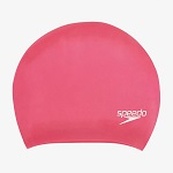 Шапка для плавання Speedo LONG HAIR CAP AU рожевий Уні OSFM. Зображення №2 Шапка для плавання Speedo LONG HAIR CAP AU рожевий Уні OSFM. Зображення №2