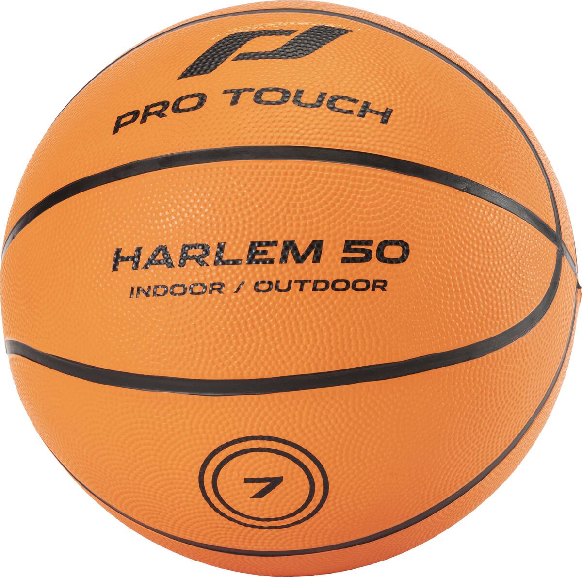 М'яч баскетбольний PRO TOUCH Harlem 50 чорно-помаранчовий Уні 7 М'яч баскетбольний PRO TOUCH Harlem 50 чорно-помаранчовий Уні 7
