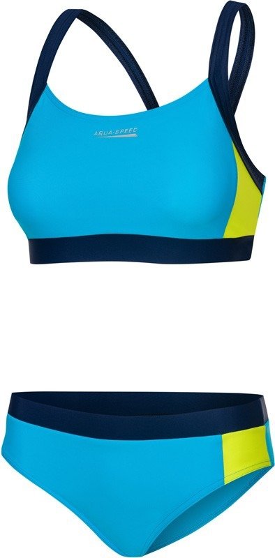 Купальник раздельный для женщин Aqua Speed NAOMI 7109 голубой, желтый, черный Жен Купальник раздельный для женщин Aqua Speed NAOMI 7109 голубой, желтый, черный Жен