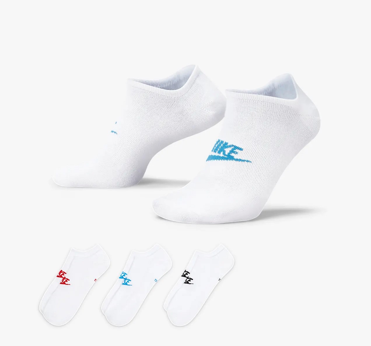 Носки Nike U NK NSW EVERYDAY ESSENTIAL NS белый Уни 34-38 (DX5075-911) Носки Nike U NK NSW EVERYDAY ESSENTIAL NS белый Уни 34-38 (DX5075-911)