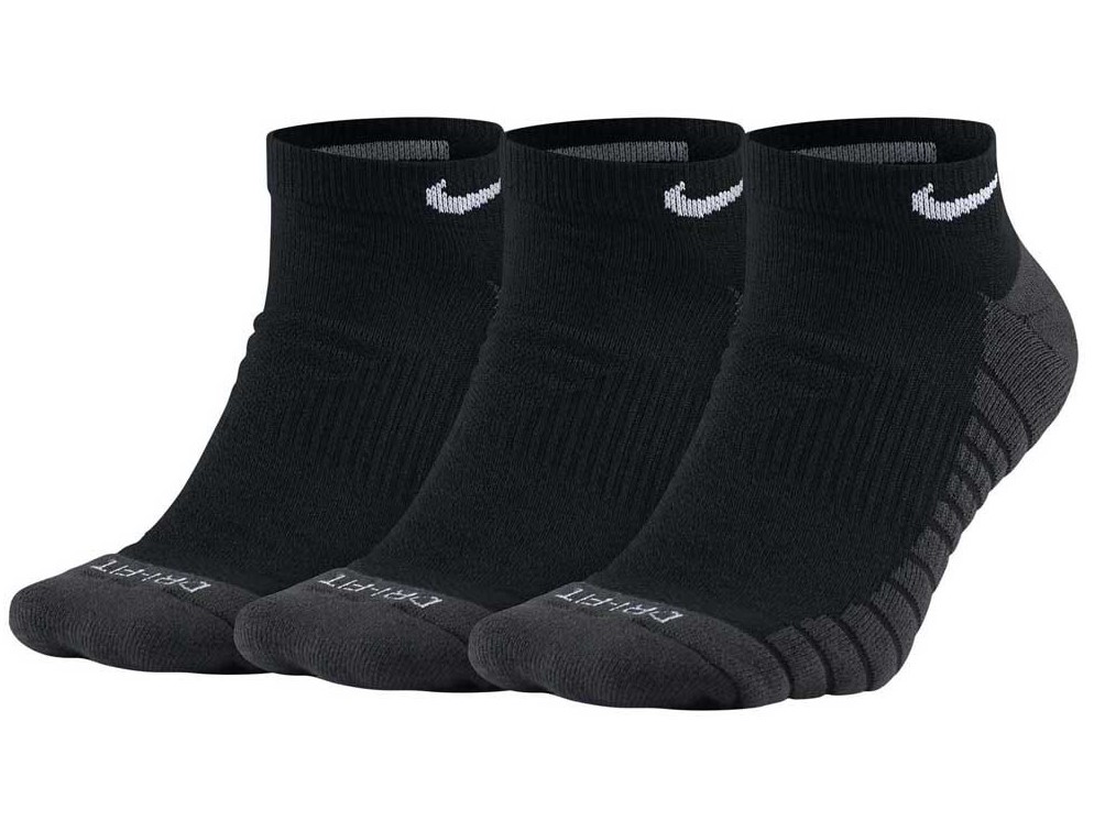 Носки Nike U NK EVRY MAX CUSH ANKLE 3PR черный Уни 46-50 Носки Nike U NK EVRY MAX CUSH ANKLE 3PR черный Уни 46-50