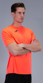 Футболка Joma COMBI кораловий Чол 2XS. Зображення №7 Футболка Joma COMBI кораловий Чол 2XS. Зображення №7