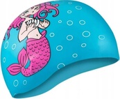 Шапка для плавания Aqua Speed KIDDIE Mermaid 1784 голубой Детский OSFM. Изображение №2 Шапка для плавания Aqua Speed KIDDIE Mermaid 1784 голубой Детский OSFM. Изображение №2