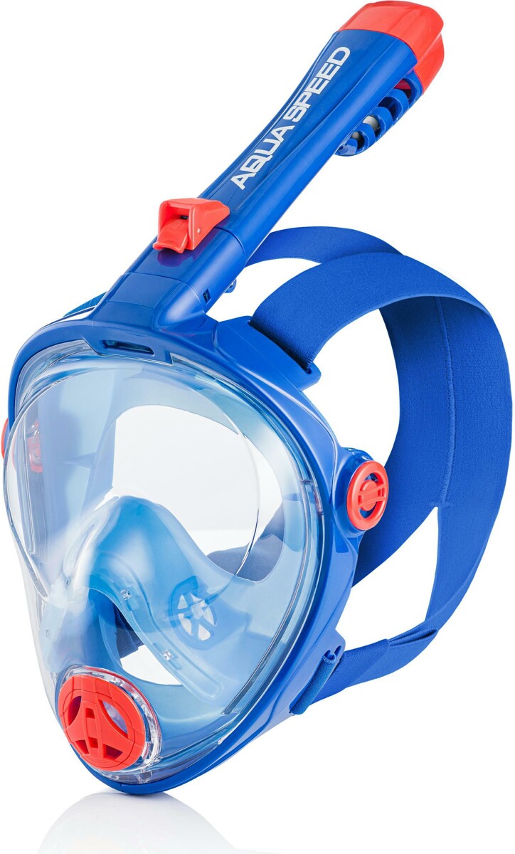Повнолицьова маска Aqua Speed SPECTRA 2.0 KID 7079 синій, помаранчевий Діт S Повнолицьова маска Aqua Speed SPECTRA 2.0 KID 7079 синій, помаранчевий Діт S