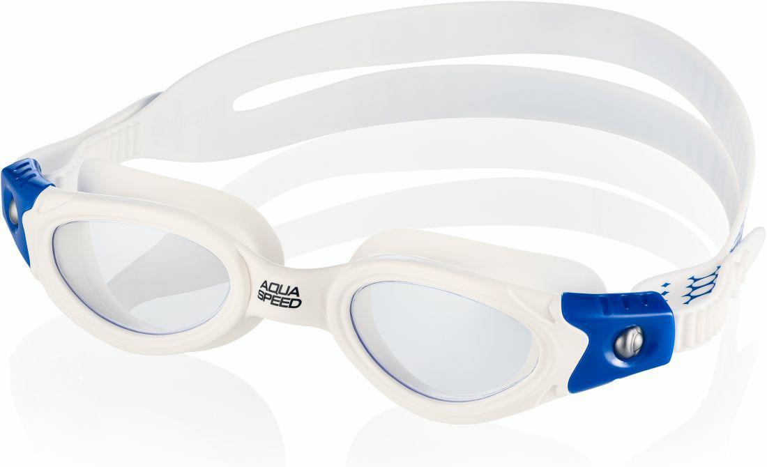 Окуляри для плавання Aqua Speed PACIFIC JR BENDYZZ 8915 білий, синій Діт OSFM Окуляри для плавання Aqua Speed PACIFIC JR BENDYZZ 8915 білий, синій Діт OSFM