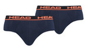 Труси-брифи Head BOXER BRIEF 2P синій, помаранчевий Чол M. Зображення №4