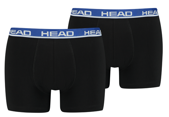 Трусы-боксеры Head BASIC BOXER 2P черный, синий Чол XL Трусы-боксеры Head BASIC BOXER 2P черный, синий Чол XL