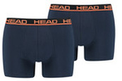 Трусы-боксеры Head BASIC BOXER 2P темно-синий, оранжевый Муж XXL. Изображение №4 Трусы-боксеры Head BASIC BOXER 2P темно-синий, оранжевый Муж XXL. Изображение №4