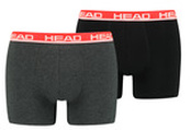 Труси-боксери Head BASIC BOXER 2P сірий, червоний Чол L. Зображення №4 Труси-боксери Head BASIC BOXER 2P сірий, червоний Чол L. Зображення №4
