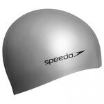 Шапка для плавання Speedo FLAT SILICONE CAP AU сріблястий Уні OSFM Шапка для плавання Speedo FLAT SILICONE CAP AU сріблястий Уні OSFM