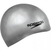 Шапка для плавання Speedo SILC MOUD CAP AU сріблястий Уні OSFM. Зображення №2 Шапка для плавання Speedo SILC MOUD CAP AU сріблястий Уні OSFM. Зображення №2