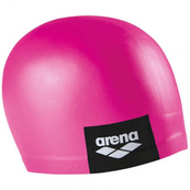 Шапка для плавання Arena LOGO MOULDED CAP рожевий Уні OSFM. Зображення №2 Шапка для плавання Arena LOGO MOULDED CAP рожевий Уні OSFM. Зображення №2