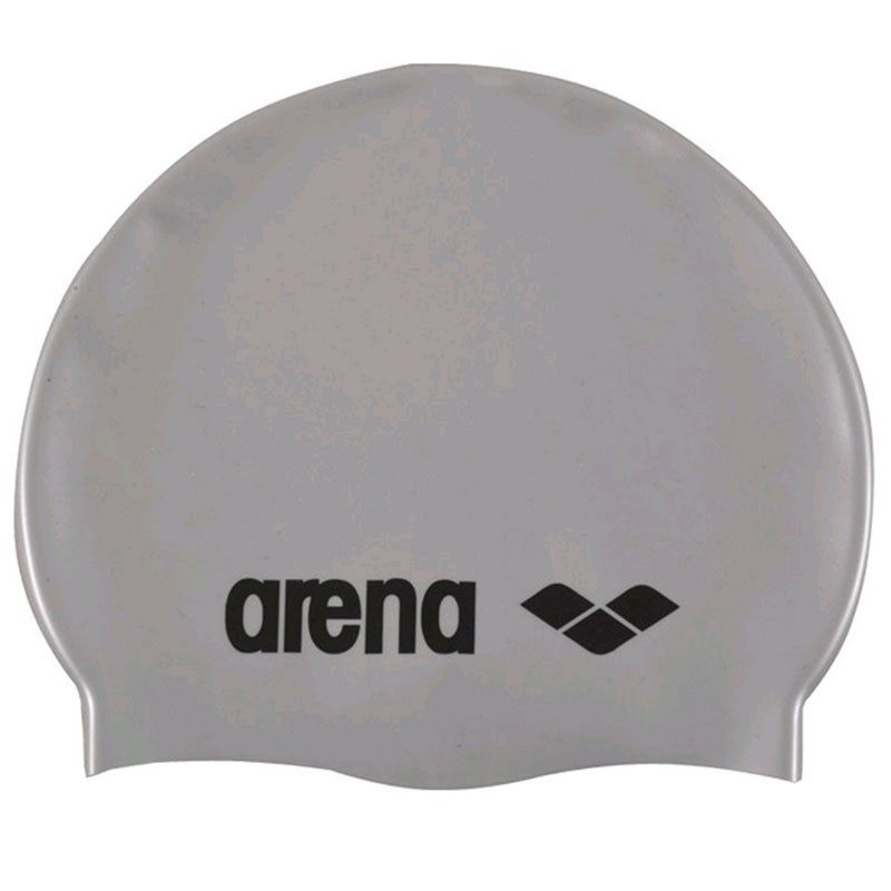 Шапка для плавання Arena CLASSIC SILICONE сріблястий Уні OSFM Шапка для плавання Arena CLASSIC SILICONE сріблястий Уні OSFM