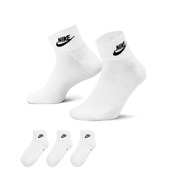 Носки Nike U NK NSW EVERYDAY ESSENTIAL AN 3PR белый Уни 38-42 (DX5074-101). Изображение №2 Носки Nike U NK NSW EVERYDAY ESSENTIAL AN 3PR белый Уни 38-42 (DX5074-101). Изображение №2