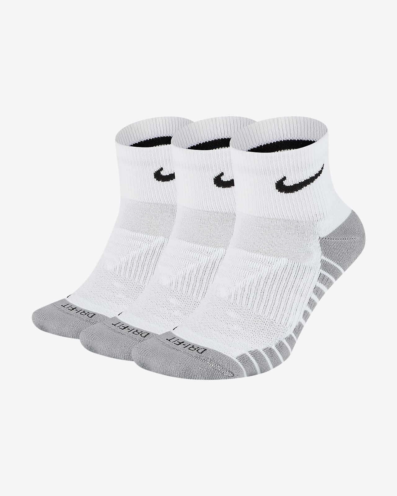 Шкарпетки Nike U NK EVRY MAX CUSH ANKLE 3PR білий Уні 46-50 Шкарпетки Nike U NK EVRY MAX CUSH ANKLE 3PR білий Уні 46-50
