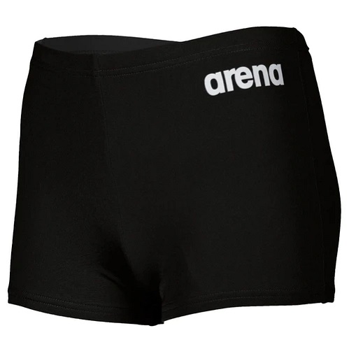 Плавки-боксери для хлопців Arena BOY'S TEAM SWIM SHORT SOLID чорний, білий Діт 128см Плавки-боксери для хлопців Arena BOY'S TEAM SWIM SHORT SOLID чорний, білий Діт 128см