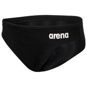 Плавки-слипы для мальчиков Arena BOY'S TEAM SWIM BRIEFS SOLID черный, белый Дет. Изображение №9