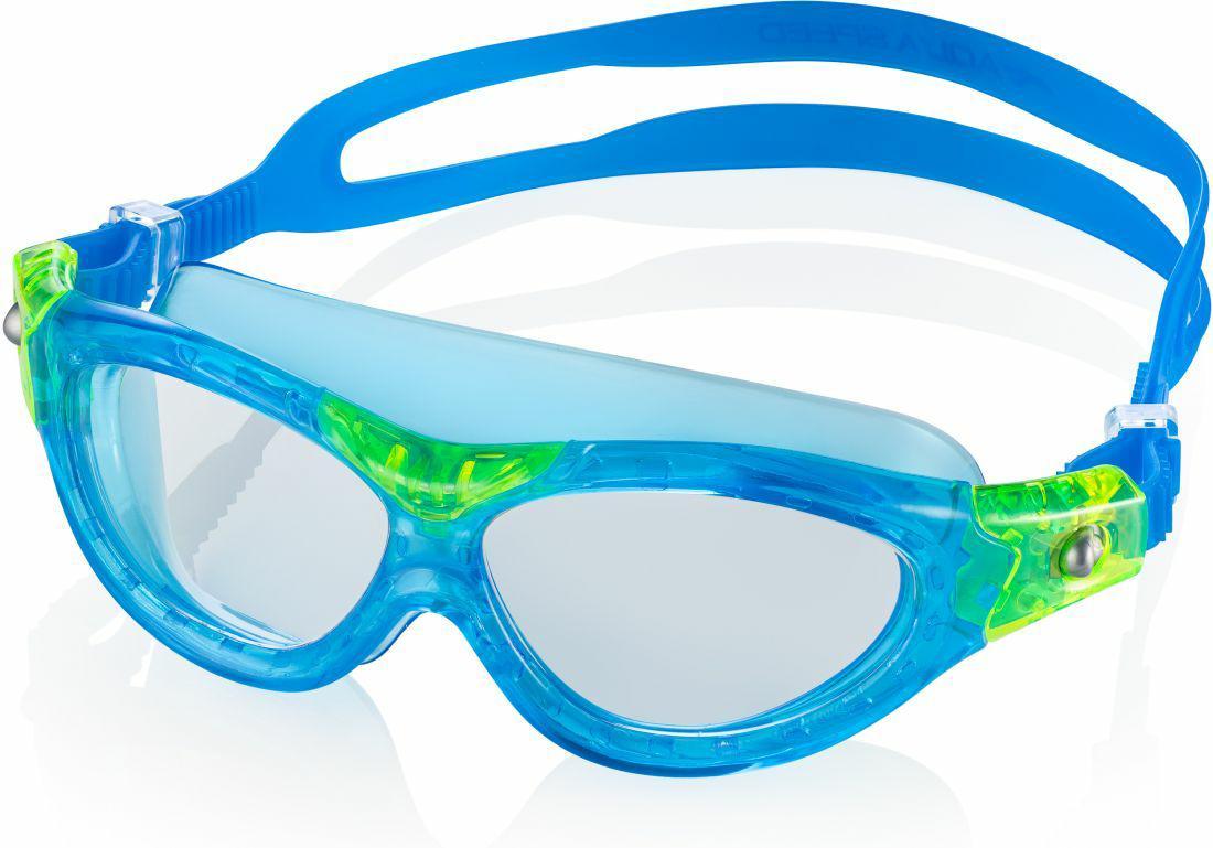 Очки для плавания Aqua Speed MARIN KID 9020 голубой, зеленый Детский OSFM (215-02) Очки для плавания Aqua Speed MARIN KID 9020 голубой, зеленый Детский OSFM (215-02)