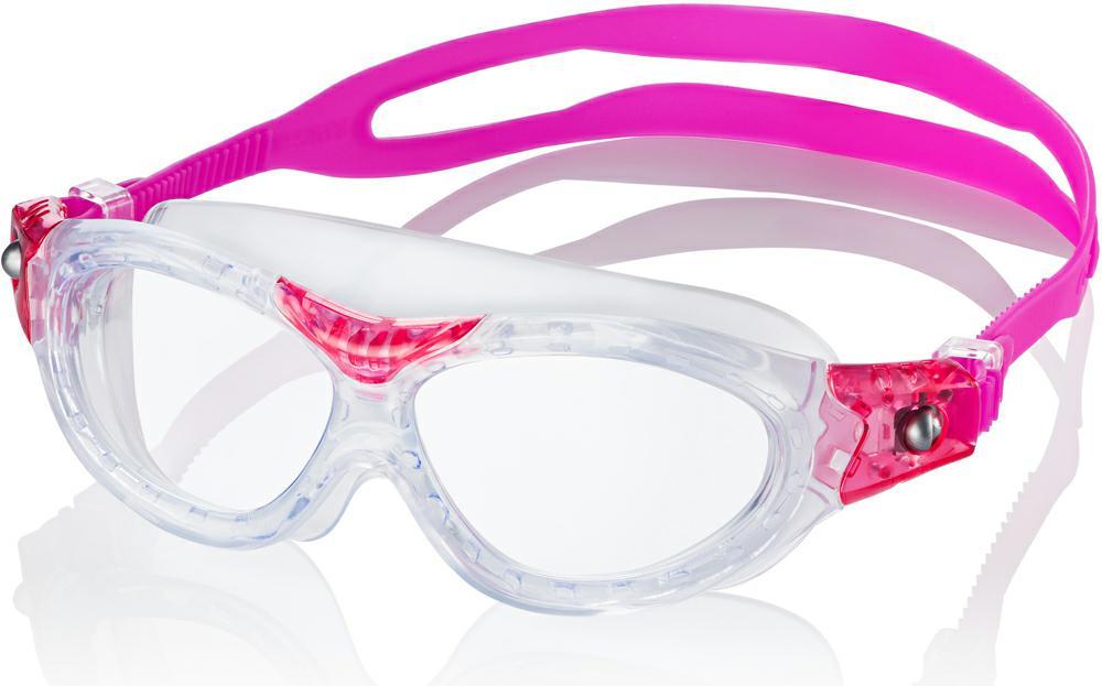 Окуляри для плавання Aqua Speed MARIN KID 7974 прозорий, фуксія Діт OSFM Окуляри для плавання Aqua Speed MARIN KID 7974 прозорий, фуксія Діт OSFM