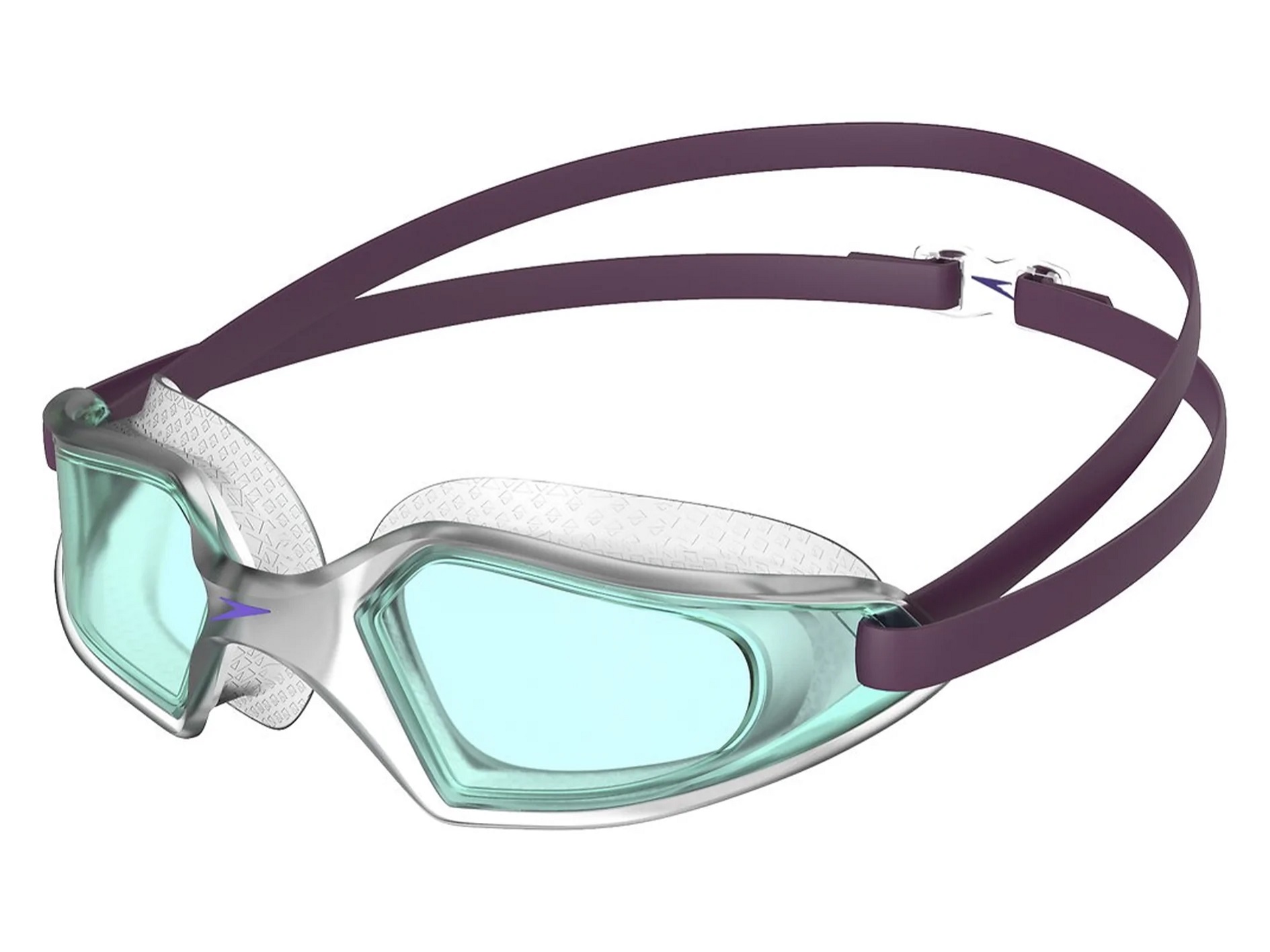 Очки для плавания Speedo HYDROPULSE GOG JU пурпурный, голубой Дет OSFM Очки для плавания Speedo HYDROPULSE GOG JU пурпурный, голубой Дет OSFM