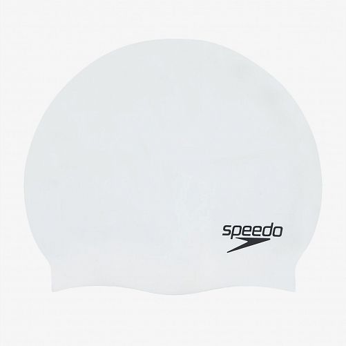 Шапка для плавання Speedo FLAT SILICONE CAP AU белый Уни OSFM Шапка для плавання Speedo FLAT SILICONE CAP AU белый Уни OSFM