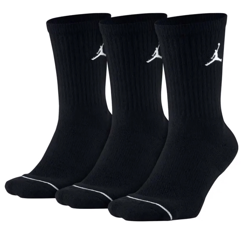 Носки NIKE U J ED CUSH POLY CREW 3PR 144 черный Уни XL Носки NIKE U J ED CUSH POLY CREW 3PR 144 черный Уни XL
