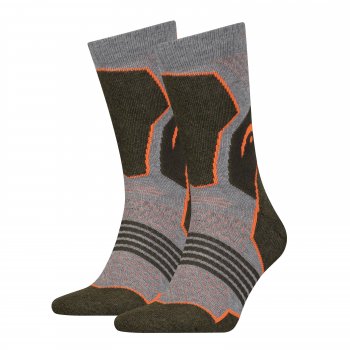 Носки Head HIKING CREW 2P UNISEX серый, зеленый Уни 35-38 Носки Head HIKING CREW 2P UNISEX серый, зеленый Уни 35-38