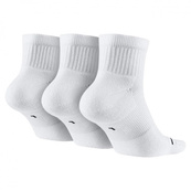 Шкарпетки Nike U J ED CUSH POLY ANKLE 3PR 144 білий Уні 46-50. Зображення №6