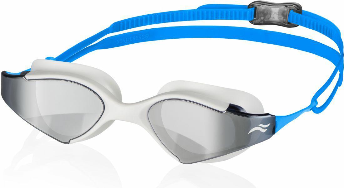 Очки для плавания Aqua Speed BLADE MIRROR 6139 белый, голубой Уни OSFM Очки для плавания Aqua Speed BLADE MIRROR 6139 белый, голубой Уни OSFM
