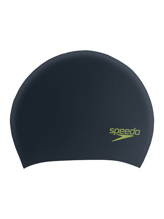 Шапка для плавання Speedo LONG HAIR CAP JU чорний Діт OSFM Шапка для плавання Speedo LONG HAIR CAP JU чорний Діт OSFM