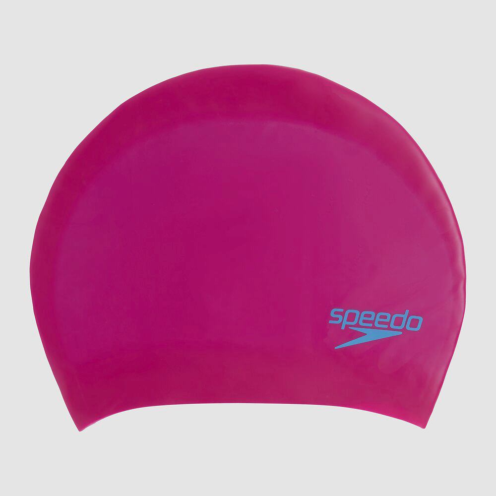 Шапка для плавання Speedo LONG HAIR CAP JU розовый Дет OSFM Шапка для плавання Speedo LONG HAIR CAP JU розовый Дет OSFM