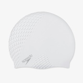 Шапка для плавання Speedo BUBBLE ACTIVE + CAP AU білий Уні OSFM. Зображення №2 Шапка для плавання Speedo BUBBLE ACTIVE + CAP AU білий Уні OSFM. Зображення №2