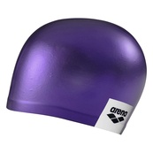 Шапка для плавання Arena LOGO MOULDED CAP фіолетовий Уні OSFM. Зображення №2 Шапка для плавання Arena LOGO MOULDED CAP фіолетовий Уні OSFM. Зображення №2