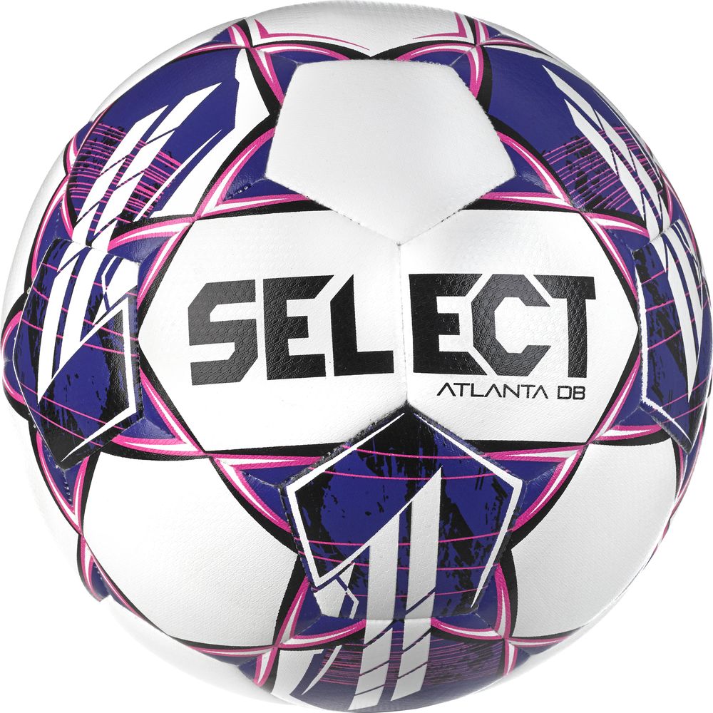 М'яч футбольний Select ATLANTA DB v23 біло-фіолетовий Уні 5 М'яч футбольний Select ATLANTA DB v23 біло-фіолетовий Уні 5
