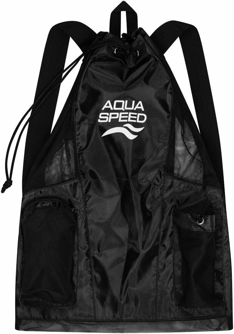 Сумка сітчаста Aqua Speed GEAR BAG 9303 чорний уні 48х64см Сумка сітчаста Aqua Speed GEAR BAG 9303 чорний уні 48х64см