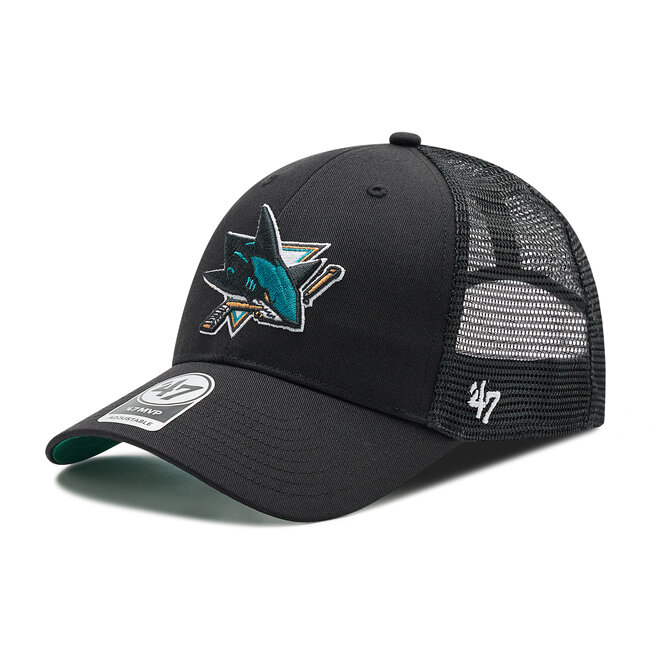 Кепка-тракер 47 Brand SAN JOSE SHARKS BRANSON MESH чорний, зелений Уні OSFA Кепка-тракер 47 Brand SAN JOSE SHARKS BRANSON MESH чорний, зелений Уні OSFA