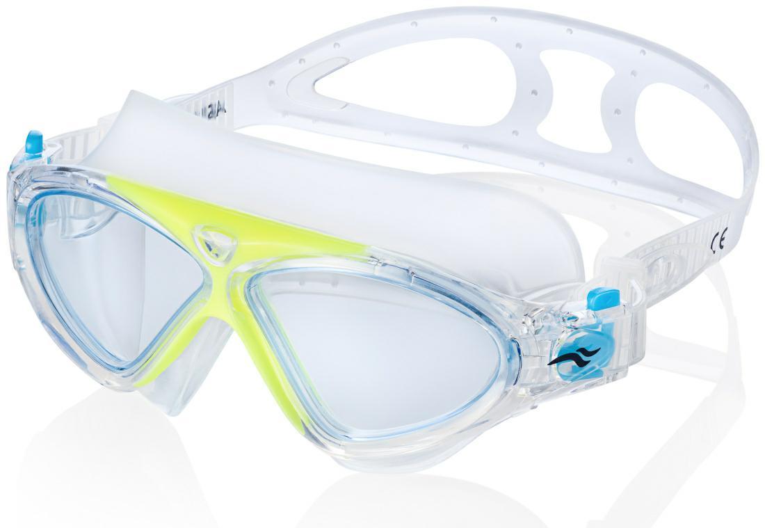 Очки для плавания Aqua Speed ZEFIR 9289 желтый, прозрачный Детский OSFM Очки для плавания Aqua Speed ZEFIR 9289 желтый, прозрачный Детский OSFM