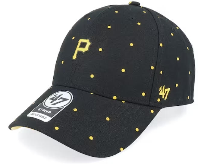Кепка 47 Brand PITTSBURGH PIRATES DOTTED чорний, жовтий Уні OSFA Кепка 47 Brand PITTSBURGH PIRATES DOTTED чорний, жовтий Уні OSFA