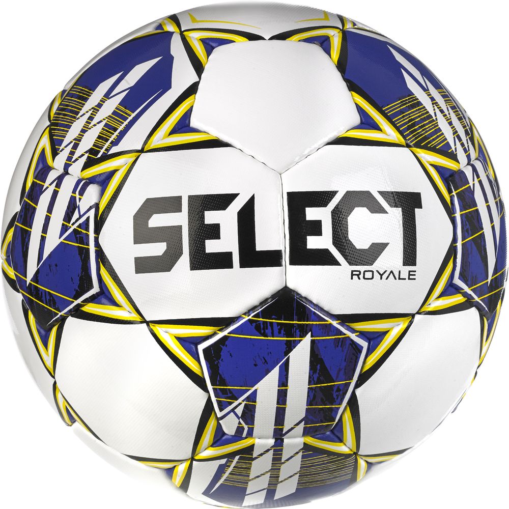 Мяч футбольный Select ROYALE FIFA v23 белый, фиолетовый Уни 5 Мяч футбольный Select ROYALE FIFA v23 белый, фиолетовый Уни 5