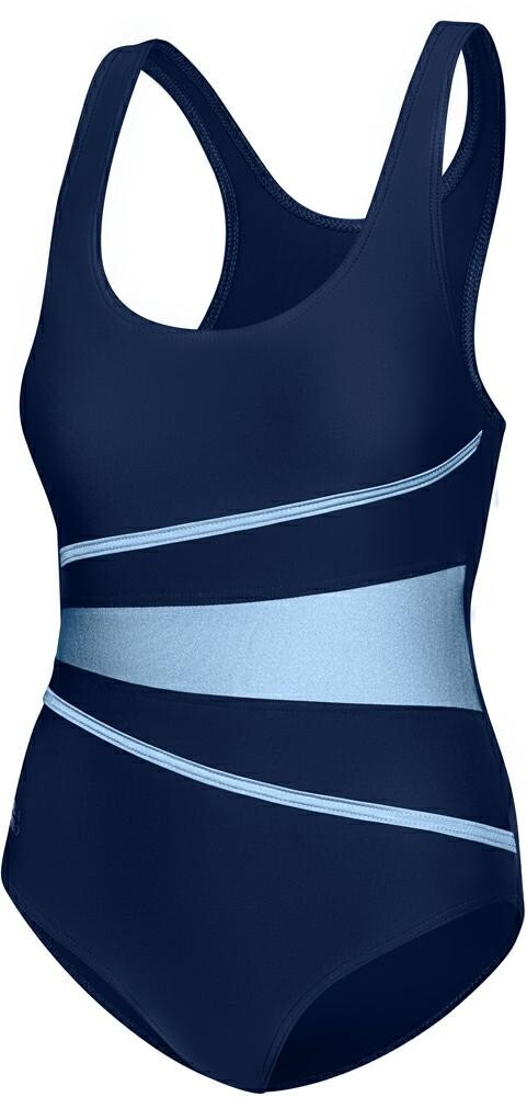 Купальник закритий для жінок Aqua Speed STELLA LADY 8660 чорний, блакитний Жін 38 Купальник закритий для жінок Aqua Speed STELLA LADY 8660 чорний, блакитний Жін 38