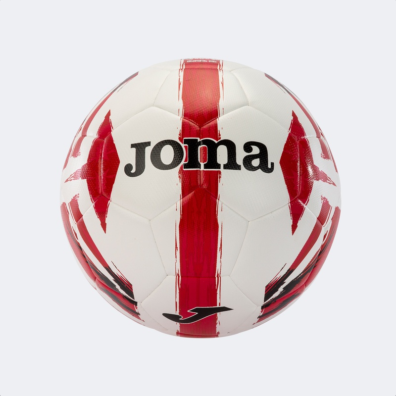 М'яч футбольний Joma LIGHT білий, червоний Уні 5 М'яч футбольний Joma LIGHT білий, червоний Уні 5