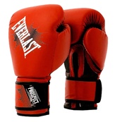 Боксерські рукавиці Everlast PROSPECT GLOVES червоний, чорний Діт 8 унцій. Зображення №2 Боксерські рукавиці Everlast PROSPECT GLOVES червоний, чорний Діт 8 унцій. Зображення №2