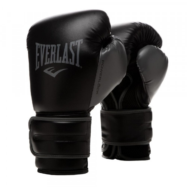 Боксерські рукавиці Everlast POWERLOCK 2R TRAINING GLOVE чорний Уні 10 унцій Боксерські рукавиці Everlast POWERLOCK 2R TRAINING GLOVE чорний Уні 10 унцій