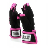Бинты-перчатки Everlast EVERGEL HAND WRAPS черный, розовый Уни M/L. Изображение №4