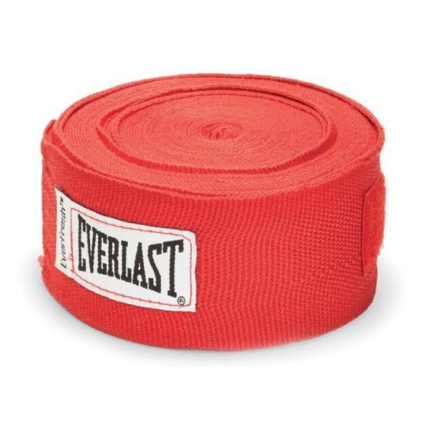 Бинты Everlast PRO STYLE HAND WRAPS 180 X2 красный Уни 180 (457,2 см) Бинты Everlast PRO STYLE HAND WRAPS 180 X2 красный Уни 180 (457,2 см)
