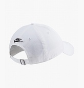 Кепка Nike U NSW H86 CAP JDI WASH CAP білий Уні MISC. Зображення №4 Кепка Nike U NSW H86 CAP JDI WASH CAP білий Уні MISC. Зображення №4