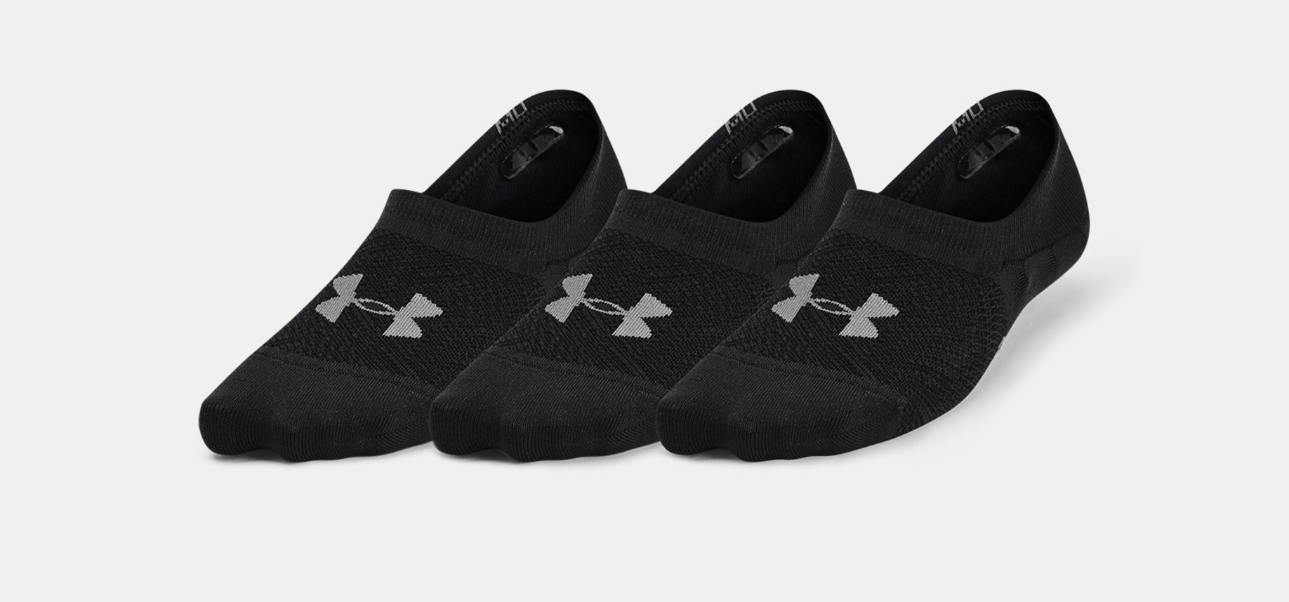 Носки Under Armour Breathe Lite Ultra Low 3p черный Жен SM Носки Under Armour Breathe Lite Ultra Low 3p черный Жен SM